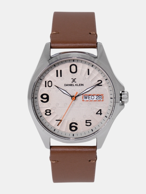 

Daniel Klein Premium Men Beige Analogue Watch DK11647-3