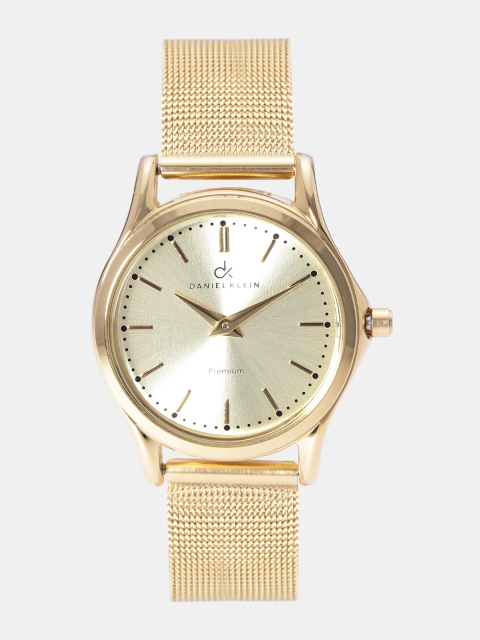 

Daniel Klein Women Gold-Toned Analogue Watch DK10647-2