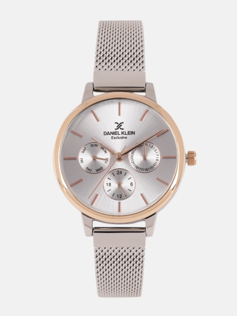 

Daniel Klein Women Silver-Toned Solid Analogue Watch DK11705-4
