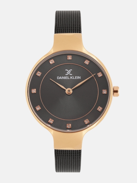 

Daniel Klein Women Black Analogue Watch DK11707-4