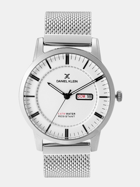 

Daniel Klein Premium Men Silver-Toned Analogue Watch DK11731-1