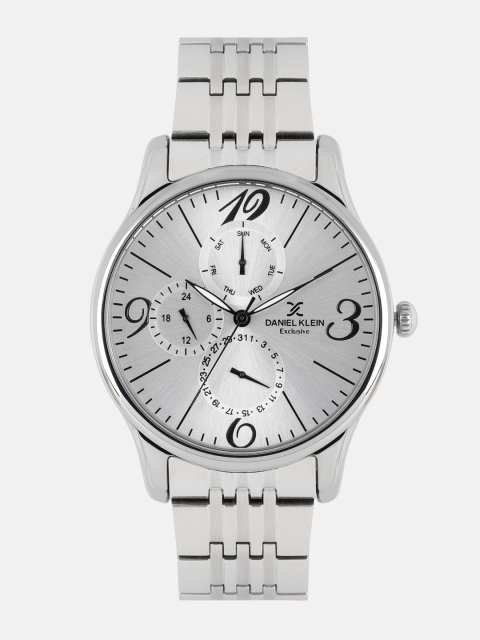 

Daniel Klein Men Silver-Toned Analogue Watch DK11604-1