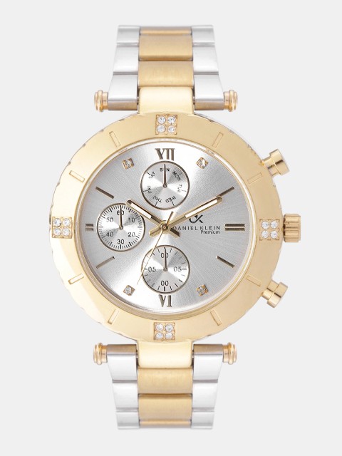 

Daniel Klein Premium Women Silver-Toned Analogue Watch DK10247-4
