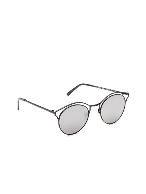 

Daniel Klein Women Mirrored Polarised Cat Eye Sunglasses DK4193-C2, Grey
