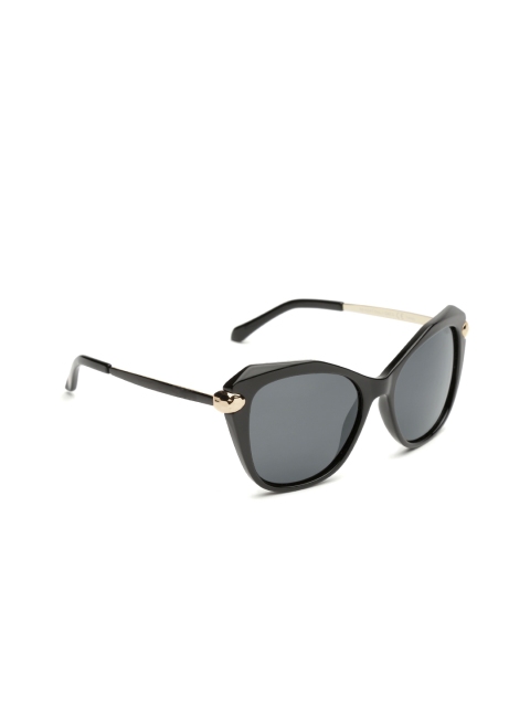 

Daniel Klein Women Polarised Butterfly Sunglasses 4247-C1, Grey