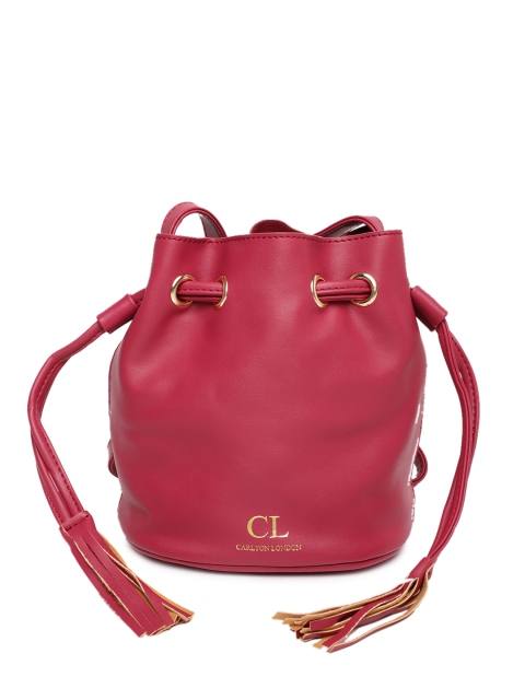 

Carlton London Red Solid Sling Bag