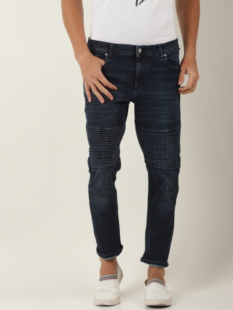 

Blue Saint Men Blue Slim Fit Mid-Rise Clean Look Stretchable Jeans