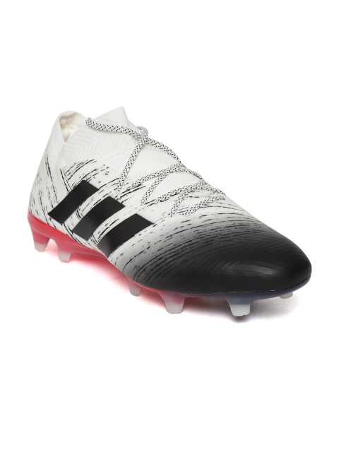 

ADIDAS Men Off-White NEMEZIZ 18.1 Firm Ground Printed Football Shoes