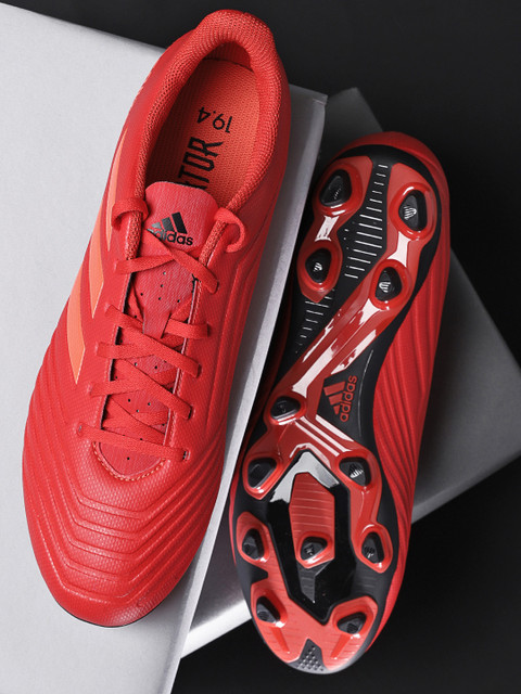 

ADIDAS Men Red Predator 19.4 FXG Football Shoes