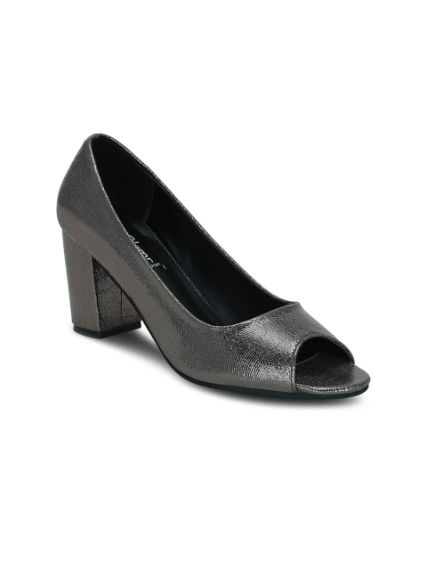 

Get Glamr Women Grey Solid Peep Toes