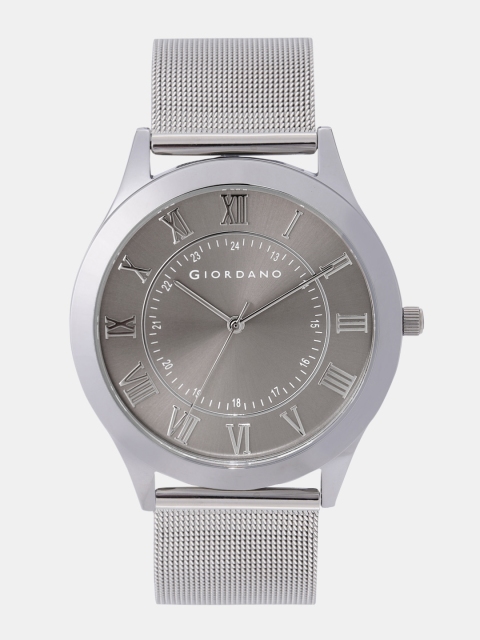 

GIORDANO Men Gunmetal-Toned Analogue Watch A1064-11, Metallic