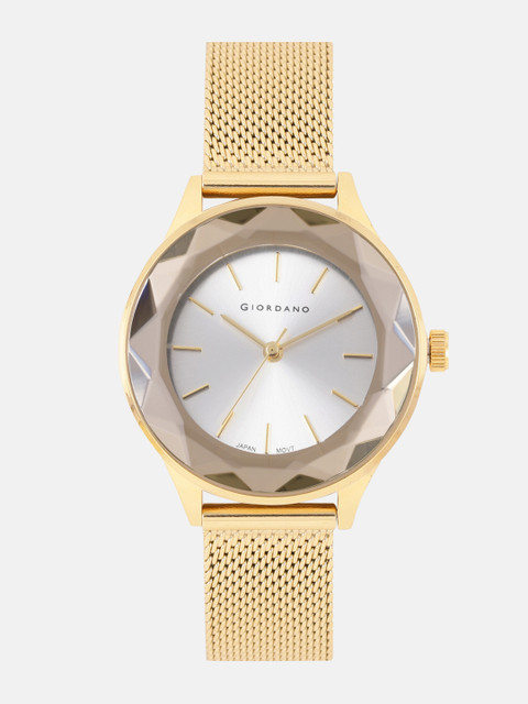 

GIORDANO Women Silver Analogue Watch C2087-22
