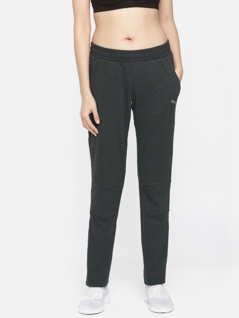 

Puma Women Charcoal Grey Solid SWAGGER Track Pants