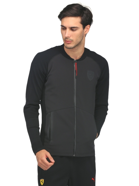 

PUMA Motorsport Men Black Solid Sporty Ferrari Fusion Jacket