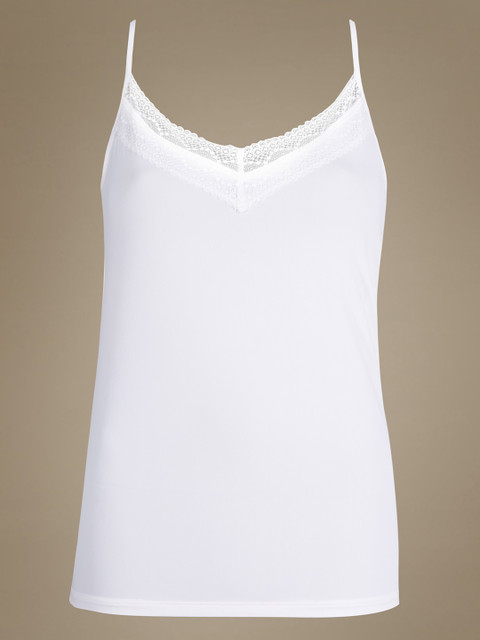 

Marks & Spencer Women White Innerwear Vest T617598AWHITE