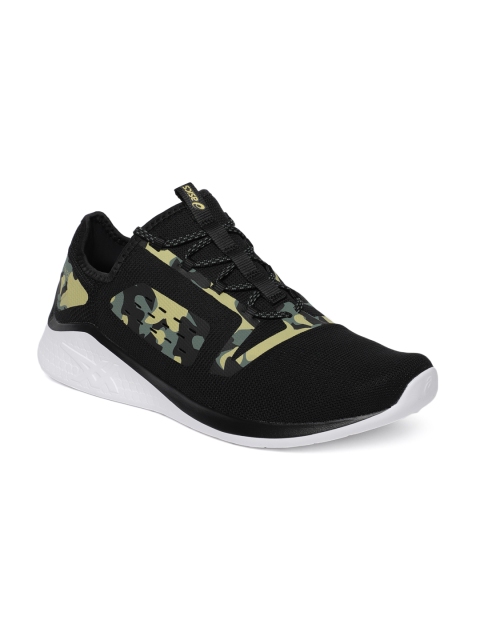 

ASICS Men Black fuzeTORA Running Shoes