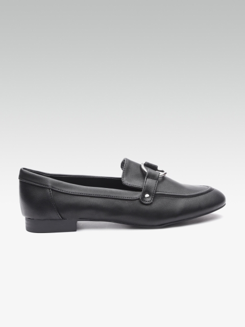 

DOROTHY PERKINS Women Black Slip-Ons
