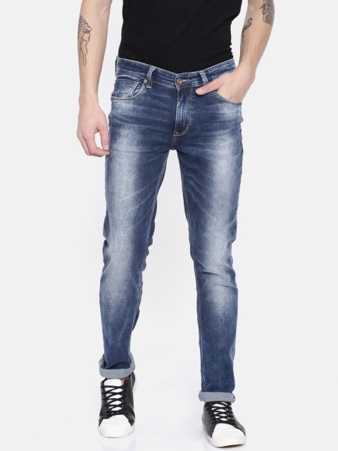 

SPYKAR Men Blue Ultra Skinny Fit Low-Rise Stretchable Jeans