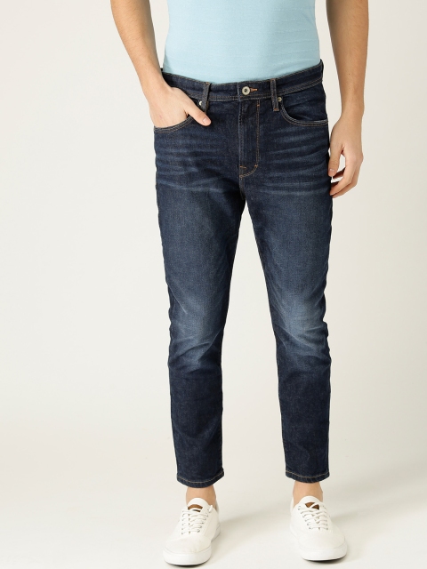 

ESPRIT Men Navy Blue Slim Fit Mid-Rise Clean Look Stretchable Jeans