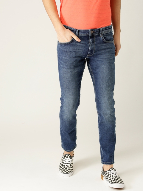 

ESPRIT Men Blue Slim Fit Mid-Rise Clean Look Stretchable Jeans