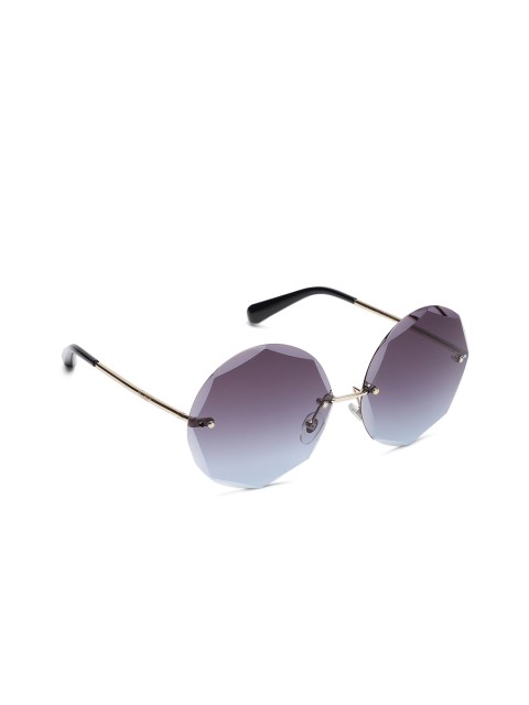 

Daniel Klein Unisex Polarised Round Sunglasses DK4191P-C4, Blue