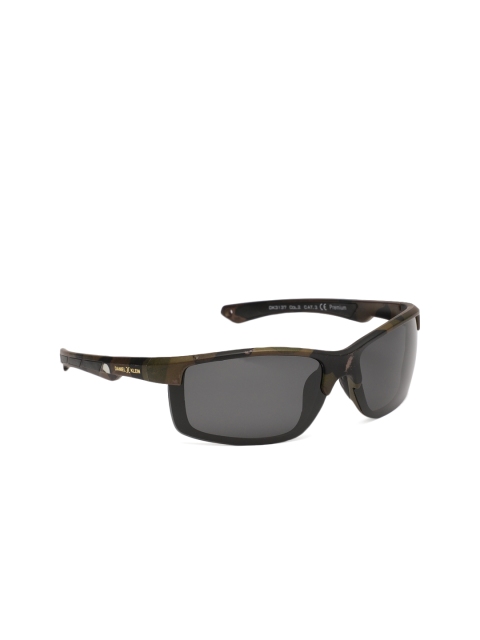 

Daniel Klein Men Rectangle Sunglasses DK3137-C2, Blue