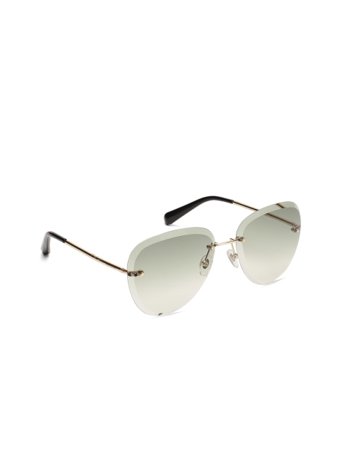 

Daniel Klein Women Oval Sunglasses DK4190P-C5, Green
