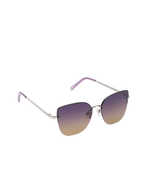 

Daniel Klein Women Cateye Sunglasses DK4234-C5_OR, Brown