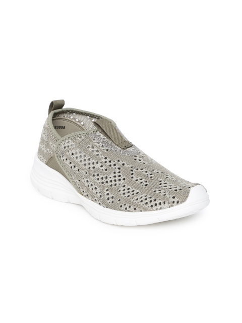 

Catwalk Women Grey Slip-On Sneakers