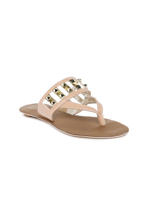 

Catwalk Women Nude-Coloured Solid Open Toe Flats