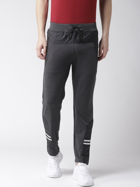 

Fort Collins Men Charcoal Grey Solid Track Pants