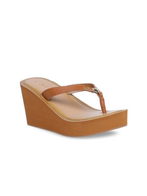 

ALDO Women Brown Solid Heels