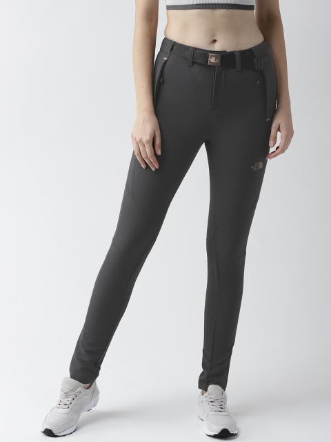 

The North Face Women Charcoal Grey Solid Fast Hike Pants