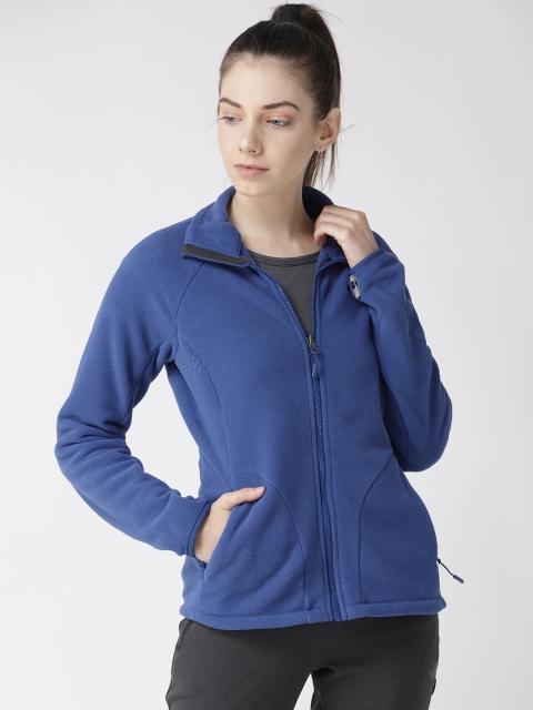 

The North Face Women Blue Faster TKA 200 Full Zip Hiking Jacket