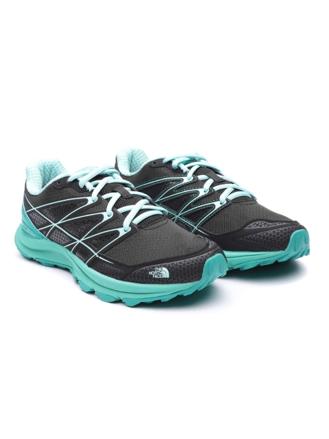 

The North Face Women Black & Sea Green Litewave Endurance Running Shoes