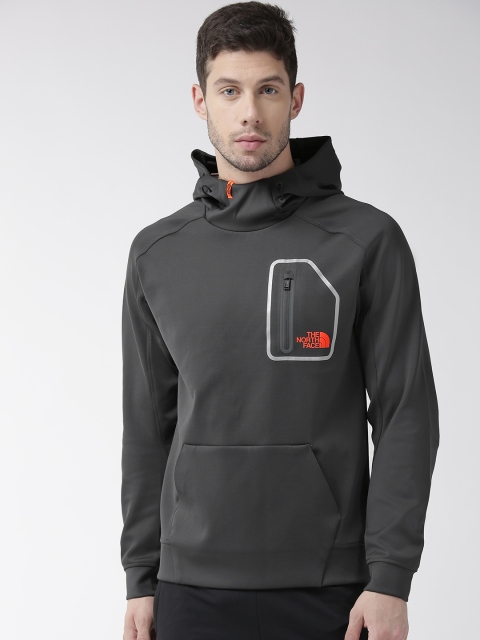 

The North Face Men Charcoal Grey Beyond The Wall Hooded Sweatshirt