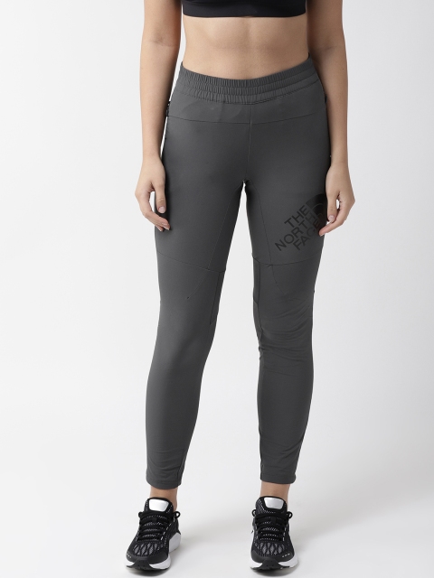 

The North Face Women Charcoal Grey Solid Terra Metro Training Cropped Track Pants