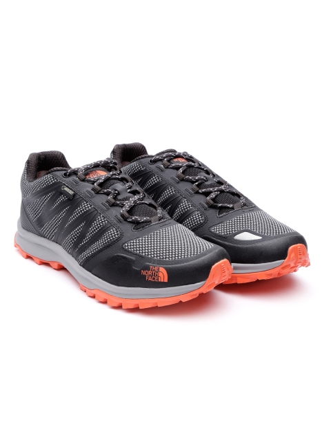 

The North Face Men Black & Grey Litwave Fastpack Gore-Tex Graphic Hiking Shoes