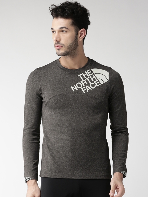 

The North Face Men Charcoal Grey Terra Metro Solid Training T-shirt
