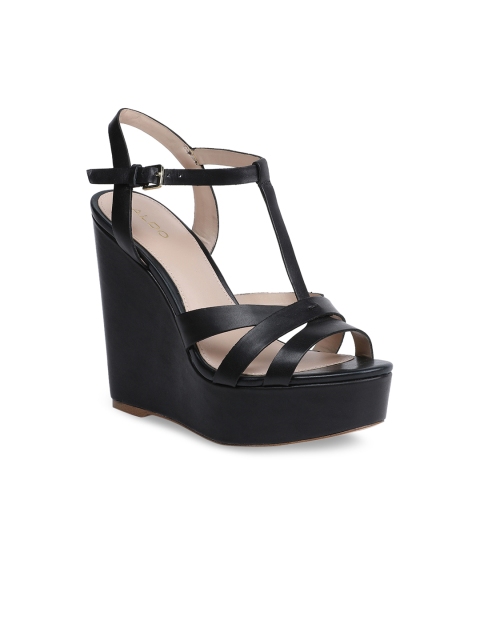 

ALDO Women Black Solid Sandals