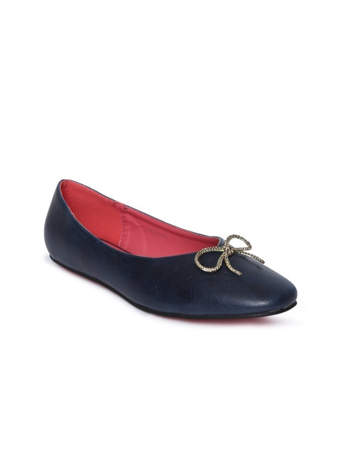 

Catwalk Women Navy Blue Solid Ballerinas
