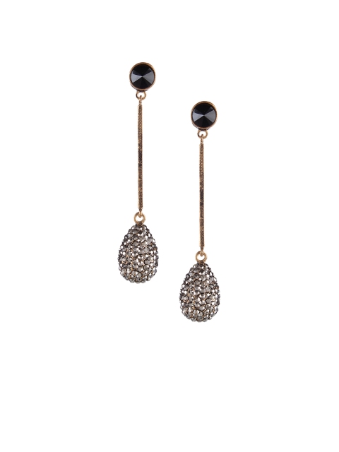 

Mali Fionna Gold-Toned Classic Drop Earrings