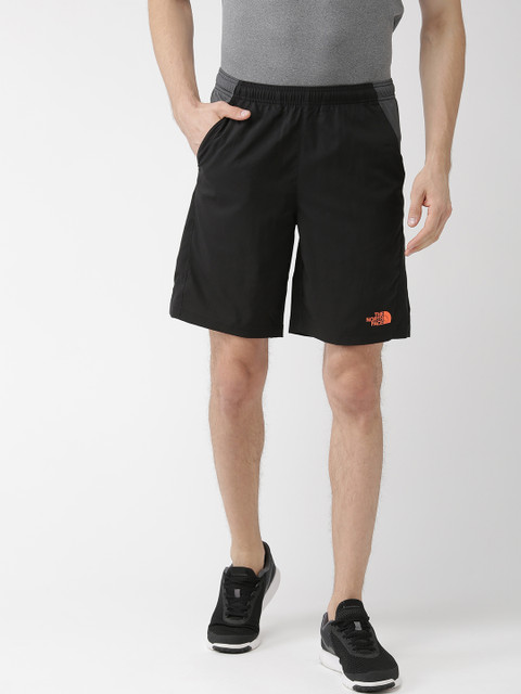 

The North Face Men Black Solid 24/7 Training Shorts