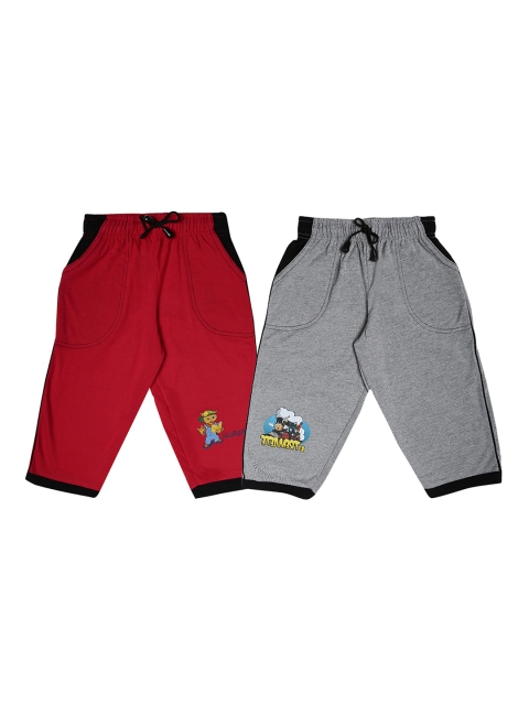 

Dollar Champion Kidswear Boys Lounge Shorts Pack Of 2, Red