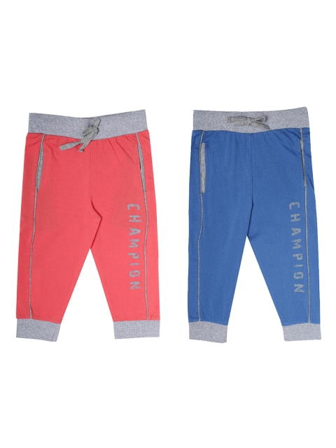 

Dollar Champion Kidswear Boys Pink And Blue Lounge Shorts Pack Of 2