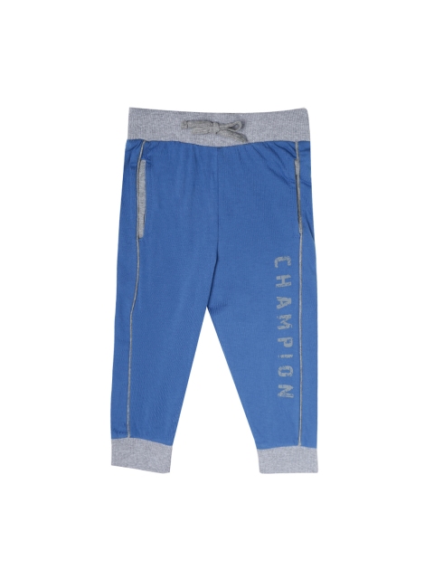 

Dollar Champion Kidswear Boys Blue Solid Lounge Shorts