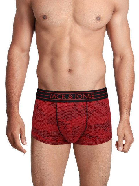 

Jack & Jones Men Red Printed SPARTA BRAZILIAN Trunks 2017178001