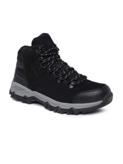 

Wildcraft Men Black Dustin HA Mid-Top Trekking Shoes