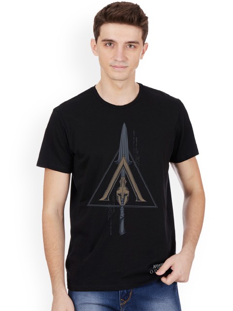 

Free Authority Assassin'S Creed featured Black Tshirt for Men