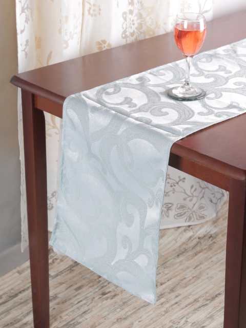 

RANGRAGE Blue Floral Table Runner